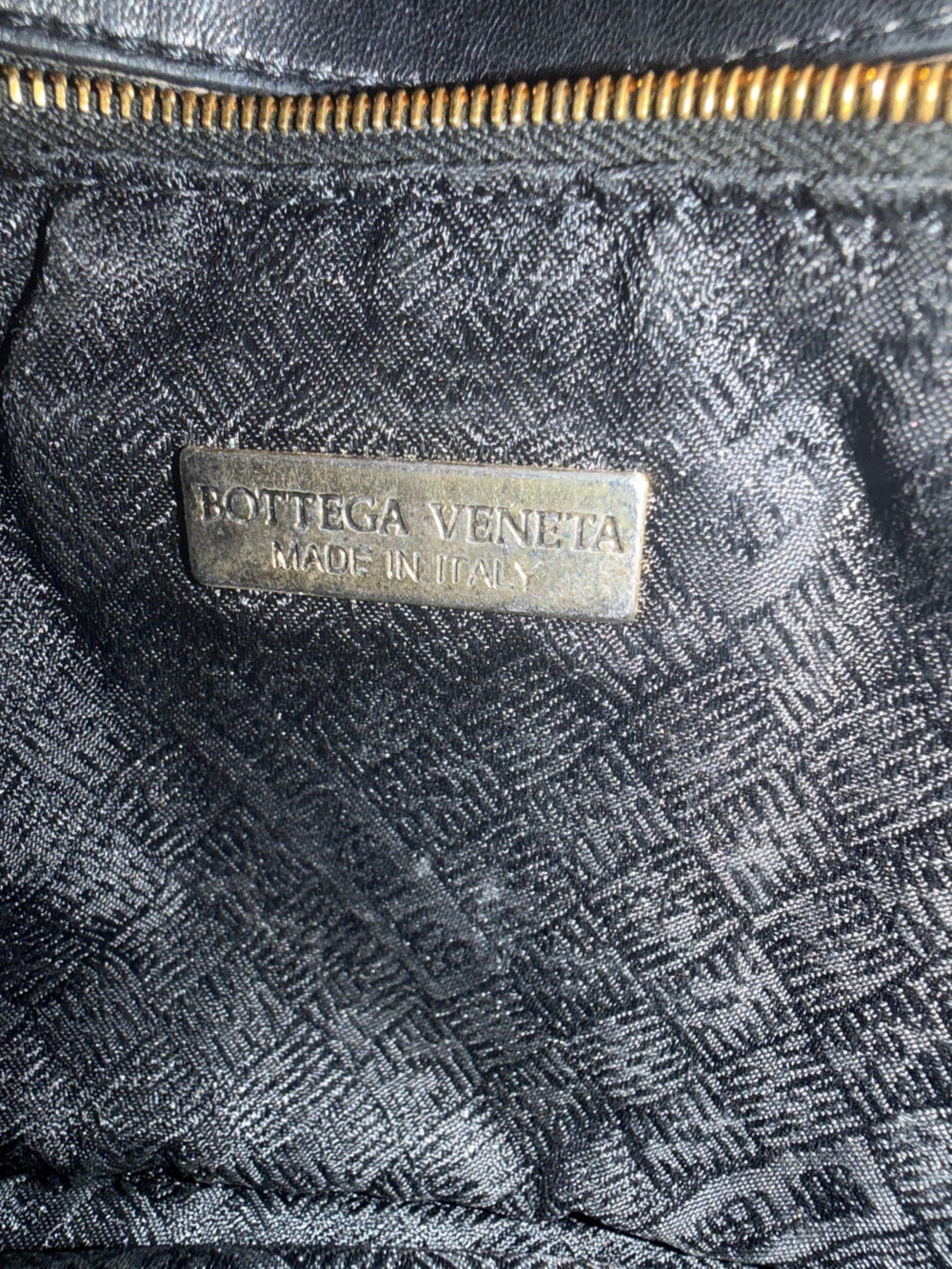 Bottega Veneta Black Intrecciato Woven Leather Shoulder Bag - Picture 12 of 12
